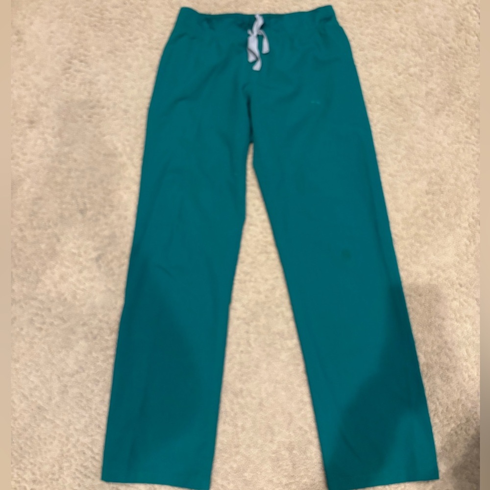 Figs Livingston Scrub Pants, Hunter Green